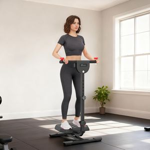 Tavola Pieghevole Rossa per Addominali con Display LCD e Attrezzatura per Allenamento, per Uomini e Donne - Product Image 2