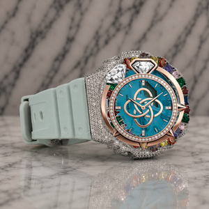 Reloj de Pulsera de Lujo con Diamantes Moissanite para Hombre, con Incrustaciones Completas de Piedras - Product Image 2