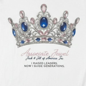 T-shirt graphique Couronne de Bijoux pour Femme, en Coton Doux, Col Rond, Manches Courtes, Décontracté, Tendance, Vêtement Quotidien - Product Image 2