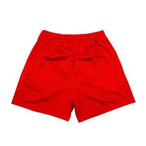 Pantalones Cortos Deportivos Unisex Personalizados de Malla de Algodón con Cordón Ajustable, Corte Regular, para Gimnasio, Correr, Baloncesto y Uso Casual - Product Image 3