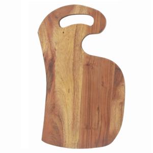 Fresh Arrival Organic Acacia Wood Chopping <b>Block</b> Christmas Decoration Wooden Cutting Board for Kitchen Customized Size <b>Shape</b> - Product Image 2