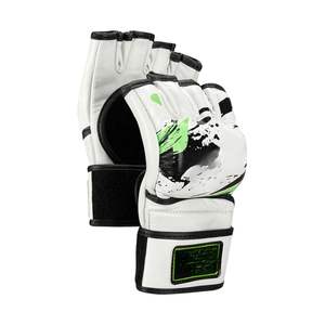 Best Quick Dry Perfect Styling Half Finger Adjustable Waterproof Leather MMA <b>Gloves</b> Hook-and-Loop Closure Bulk Customizable - Product Image 5