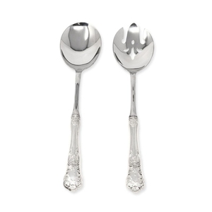 Juego de Servidores de Ensalada de Ratán de Primera Calidad, Hechos a Mano, de Aluminio Pulido y Estilo Vintage, al Mejor Precio - Product Image 5