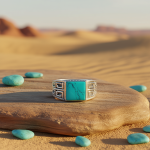 11.9 Grams Fine <b>Turquoise</b> <b>Ring</b> - Product Image 3