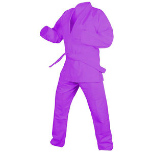 Traje de Judo de Tela de Algodón Personalizado al por Mayor de Fábrica para Artes Marciales, BJJ, Jiu-Jitsu, Judo - Product Image 3