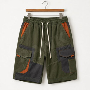 Wholesale Prices Quick-Drying Men Casual Cargo Shorts Lightweight Drawstring Waist Men Cargo Shorts For Sale - Product Image 3