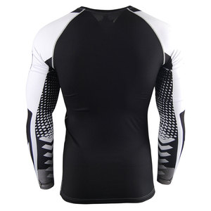 Wholesale Custom <b>Compression</b> <b>Shirts</b> for Men-Customized Sublimation Rash Guards Breathable Quick Dry Anti-Bacterial Eco-Friendly - Product Image 2