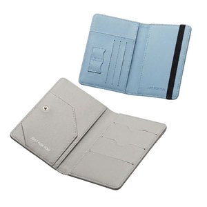 Wholesale Custom Travel <b>Wallet</b> Folding Leather <b>Passport</b> Holder With Sim Card Slots For Men Women Gifts - Product Image 1