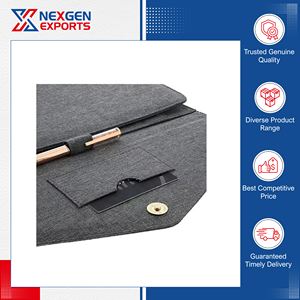 Carpeta de Presentación Multifuncional de Cuero PU de Estilo Vintage y Calidad Excepcional, Opción de Logotipo Personalizado, Pedido al por Mayor, Nexgen - Product Image 5