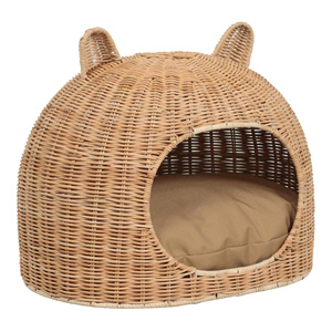 Muebles para Mascotas Hechos a Mano, Cómodos y Elegantes para la Decoración del Hogar Moderno, Cama de Ratán de Lujo para Gatos por Artex Thien Thanh - Product Image 1