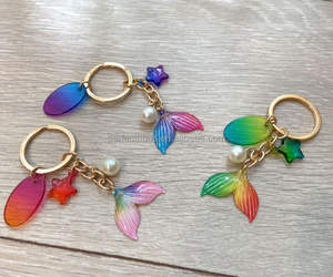 พวงกุญแจเด็กผู้หญิงลายสัตว์ปรับแต่งได้จากร้านขายของที่ระลึกสวนทะเลแจกฟรี - Product Image 3