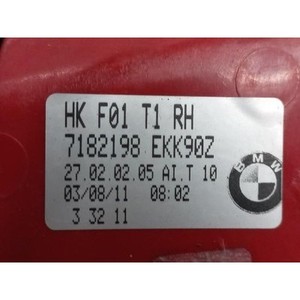 ไฟท้ายด้านขวาของรถซีรีส์ 7 ในแผงด้านข้าง ขวา มือสอง ของแท้ OEM 7182198 - Product Image 5