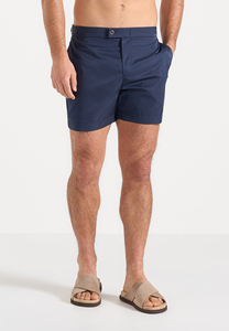 Pantaloncini <span class=keywords><strong>Bermuda</strong></span> da <span class=keywords><strong>Uomo</strong></span> in Tela Oxford Tinta Unita, Vita Media con Coulisse, Asciugatura Rapida, Traspiranti, Casual, per Palestra e Corsa, <span class=keywords><strong>Blu</strong></span> <span class=keywords><strong>Navy</strong></span> - Product Image 3