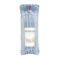 Emballage de bouteille de vin en colonne d'air gonflable antichoc en gros, sac de colonne d'air