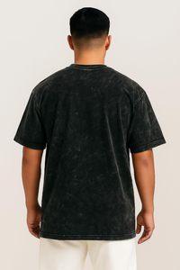 Camiseta de Hombre 100% Algodón, Cuello Redondo, Diseño con Estampado de Personajes, 240 Gramos, Estilo Vintage Streetwear, Lavado Premium - Product Image 5