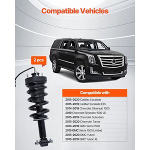 2 Ammortizzatori Anteriori Compatibili con Cadillac Escalade Chevrolet, Sistemi di Sospensione Tuning - Product Image 2