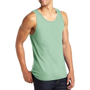 Camisetas Deportivas de Alta Calidad 2026, Camisetas de Gimnasio, Singlets de Culturismo, Chalecos de Gimnasio de Algodón y Fibra de Bambú, Camisetas de Entrenamiento para Hombre, Precio al por Mayor - Product Image 1