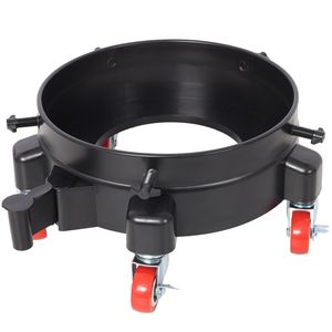 Carrello Porta Secchio da 11 1/4 Pollici con 5 Ruote Girevoli, Carrello Rimovibile per Secchi da 5 Galloni, Facile da Spostare, Rotazione a 360 Gradi - Product Image 2
