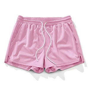 Shorts de sport pour homme 2026 personnalisables avec logo, 100 % coton, 220 g, séchage rapide, respirants, pour activités de plein air et fitness - Product Image 2