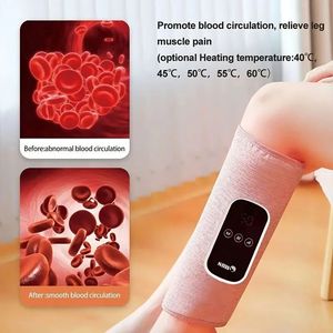 Massaggiatore per Gambe Ricaricabile USB con Calore e Compressione d'Aria, 3 Modalità e Intensità, Migliora la Circolazione e Riduce il Gonfiore - Product Image 5