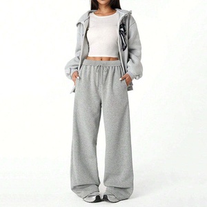 Pantalones Deportivos de Tela Gruesa para Mujer, Pantalones Anchos de Invierno para Hacer Ejercicio, Pantalones Holgados para Correr, Pantalones Deportivos Cálidos - Product Image 4