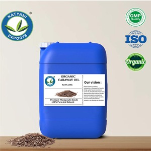 Aceite esencial de comino orgánico de grado aromaterapéutico (Carum carvi) destilado al vapor, proveedor a granel de formulaciones cosméticas en India - Product Image 4