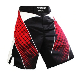 กางเกง MMA สำหรับผู้ชาย KEVEN IMPEX KI-MMAS-09 ผลิตในปากีสถาน ผลิตจากผ้าสแปนเด็กซ์/โพลีเอสเตอร์ แห้งเร็ว ระบายอากาศได้ดี ไร้ตะเข็บ พร้อมปักโลโก้ด้านหน้าตามสั่ง - Product Image 1