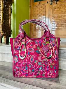 Designer Elegant Shoulder Bag for Women Branded OEM and ODM Zipper Chains Hand Bags Ladies Flower Scarf <b>Handbags</b> - Product Image 3