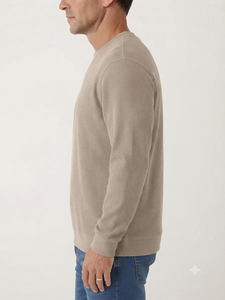 Ensemble de sweat à capuche uni pour homme, en velours côtelé 100 % coton, personnalisé, respirant, écologique, essentiel pour le printemps, de haute qualité, style streetwear - Product Image 3