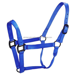 Produits équestres en nylon durable, collier de tête de cheval confortable, bride, protège-tête, licou, halter équestre - Product Image 5