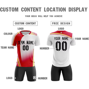 Conjunto de uniforme de fútbol sublimado personalizado para hombre, ropa de fútbol, camiseta de fútbol, uniforme de fútbol, camiseta de equipo para venta al por mayor - Product Image 4