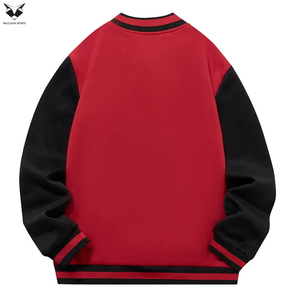Chaqueta Varsity para Hombre, Estilo Grueso, con Bordado Gráfico, Parches, Estilo Vintage, Streetwear, Hip Hop, Chaqueta Bomber Unisex - Product Image 2