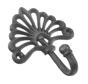 Entryway Decorative Rustic Vintage <b>Wall</b> Mounted Coat Hat <b>Hooks</b> <b>Key</b> Rack Holder Cast Iron <b>Hooks</b> - Product Image 3