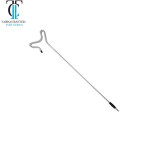 Bastón de Pastor Tradicional de Madera Hecho a Mano, Bastón de Senderismo Rústico, Bastón de Caminata de Madera Natural - Product Image 5