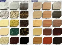 Hoja ACP Impermeabilización Paneles compuestos Jiangsu PVDF Techo Color Piedra