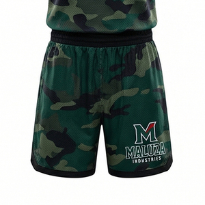 Uniforme de baloncesto profesional, pantalones cortos transpirables, ropa deportiva atlética, conjunto para equipo de cancha, MALUZA INDUSTRIES - Product Image 2