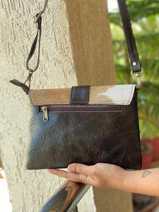 Sacs à main en cuir de vachette naturel avec bandoulière en cuir de vachette occidentale avec bandoulière en cuir de vachette élégant multi-usages vente chaude sacs à main pour femmes - Product Image 4