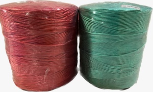 Màu Vàng <span class=keywords><strong>Pp</strong></span> Baler twine chuối trồng Polypropylene twine gói tự nhiên dây màu xanh chuỗi cho hay Bale cà chua buộc bao bì - Product Image 5