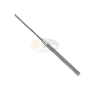 Ciseau dentaire manuel 3 mm en acier inoxydable allemand, longueur totale 180 mm, certifié CE, instrument chirurgical de sécurité MOL pour os précis - Product Image 1