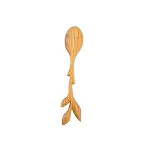 High Quality Eco-Friendly Walnut Shaped Wood Spoon Cute Reusable Spoon Long handle <b>Portable</b> Top Sale Factory Bulk Price - Product Image 2