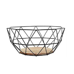 Panier à fruits traditionnel en métal, best-seller, décoration ethnique pour la maison, comptoir de cuisine, table à manger, rangement, taille et forme personnalisées - Product Image 4