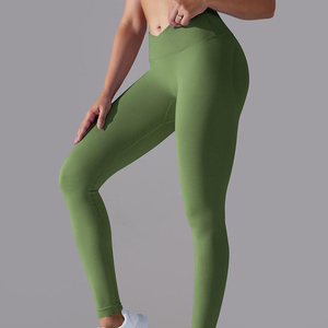 Leggings Deportivos Casuales Personalizados de Cintura Media, Transpirables, Sin Costuras, de Alto Impacto, con Efecto Push-Up, para Gimnasio y Yoga, para Mujer - Product Image 4