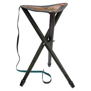 Chaise de chasse camouflage trépied légère en toile avec siège en bois, portable pour camping, pêche et tir – Meilleure vente - Product Image 4