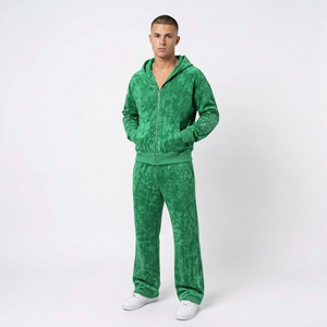 Chándal de Invierno para Hombre al por Mayor, con Capucha, Lavado Ácido, Corte Ajustado, 100% Algodón, Diseño Personalizado, de Alta Calidad y Más Vendido - Product Image 4