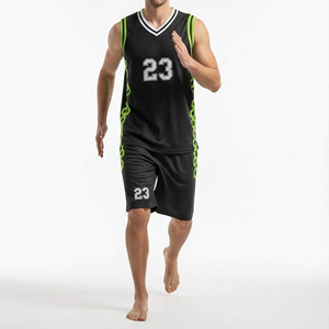 Camiseta de Baloncesto Retro Sublimada de Diseño Personalizado al por Mayor, Conjunto de Camisetas y Pantalones Cortos para Hombre - Product Image 1