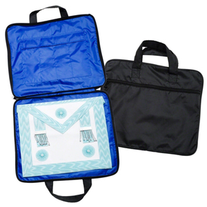 ผ้ากันเปื้อนสำหรับเจ้าหน้าที่สมาคมเมสัน ปักมือคุณภาพสูง ปี 2026 แบบสั่งทำพิเศษ พร้อมลายปักครอสติช - Product Image 3