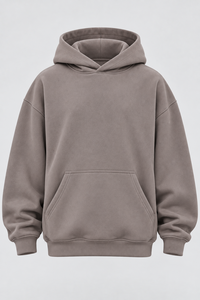 Sudadera con Capucha Unisex, Sólida, de Manga Larga, Ajuste Personalizado, Informal, de Poliéster/Algodón, Oversize, Anti-Pilling, Transpirable - Product Image 4