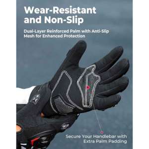 High Performance Tactical Motorcycle Riding <b>Gloves</b> <b>Touch</b> <b>Screen</b> Compatible Hard Knuckle Protective Racing <b>Gloves</b> Outdoor Sports - Product Image 5