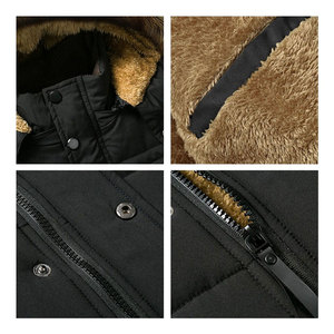 Warm Coated Winter <b>Parka</b> <b>Jacket</b> Custom <b>Waterproof</b> Men's Lined <b>Jackets</b> Hooded Insulated Durable Outdoor Cold Weather Winter Coat - Product Image 6