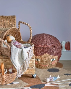 <b>Doll</b>-faced seagrass basket Handmade Storage Basket Wholesale eco-friendly Made Viet Nam - Product Image 4